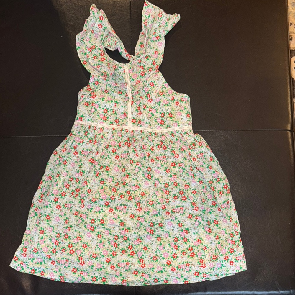 Girls cotton Floral Summer Dress